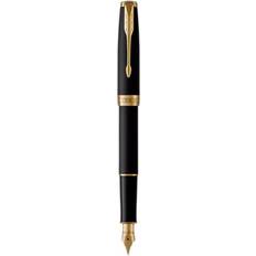 Parker Sonnet Fountain Pen Matte Black Lacquer GT Finish