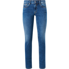 Replay Women's Jeans New Luz Skinny Fit With Power Stretch - Blue