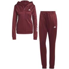 Man - Rood Jumpsuits & Overalls Adidas Linear Trainingspak - Bruin