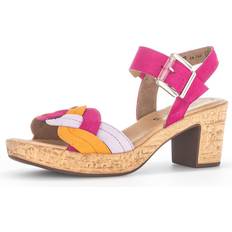 Gabor Women Sandals Gabor 24.763 Multicolor Kombi Women's Shoes Pink US Women's 10.5