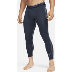 Nike pro dri-fit men's 3/4 tights obsidian/iron purple/iron purple dd1919-451