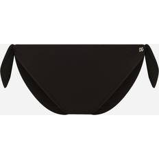 Dolce & Gabbana Vrouw Bikini's Dolce & Gabbana Tie Bikini Bottoms Woman Black