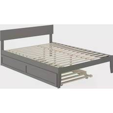 Double Beds - Twin XL Bed Frames AFI Boston Queen with Twin XL Trundle