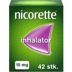 Levomenthol Receptfria läkemedel Nicorette Nicotine 10mg 42 st Inhalator