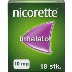 Nicorette inhalator Nicorette Nicotine10mg 18 stk Inhalator