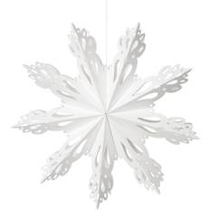 Papel Adornos de Árbol de Navidad Broste Copenhagen Snowflake Adorno de Árbol de Navidad