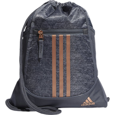 Inner Pocket Gymsacks adidas Alliance Sackpack - Medium Grey