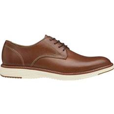 Johnston & Murphy Upton Plain Toe - Tan Full Grain