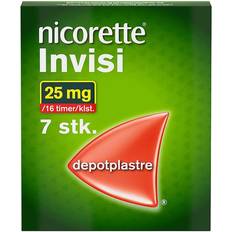 Nicorette invisi 25 mg Nicorette Invisi 25 mg/16 timer 7 Depotplastre