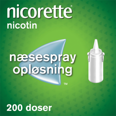 Nikotinspray Nicorette Nicotin 0.5mg 200 doser Næsespray