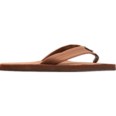 Rainbow Sandals Single Layer Premier Leather with Arch Support 1" Strap - Redwood
