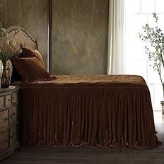 HiEnd Accents Stella Bedspread Brown (203.2x198.1cm)