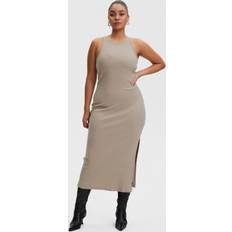 Gestuz Drewgz Sl Long Dress Noos - Beige