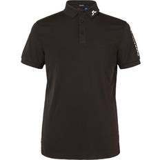 J.Lindeberg Clothing J.Lindeberg Mens Golf Tour Tech Reg Fit Polo - Black