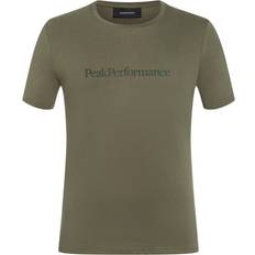Peak Performance Herre T-shirts Peak Performance Ground Teepine Needle Mand Kortærmede T-shirts hos Magasin Pine Needle