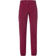 Red - Women Rain Trousers Vaude Women's Yaras Warm Rain Pants