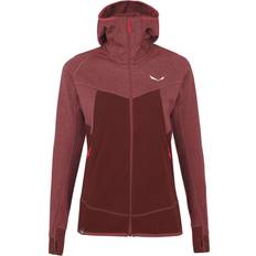 Women's Puez Hybrid Polarlite Full-Zip - Red Syrch Melange
