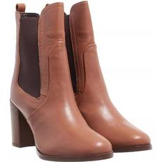 Ted Baker Vrouw Enkellaarzen Ted Baker Women's Leather Heeled Chelsea Boots in Brown, Daphina