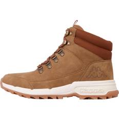 Syntetisk læder Snørestøvler Kappa Tiber Sneaker - Beige Offwhite