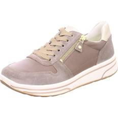 Ara Damen Schuhe Ara Freizeit Schnürer taupe