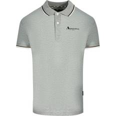 Aquascutum London Tipped Polo Shirt - Grey