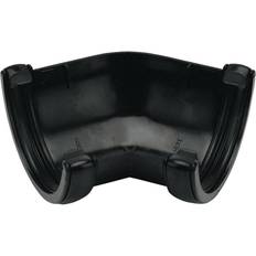 Accesorios de Techo FloPlast Negro Round Line Gutter Angle (RA2B)