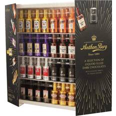 Selection of Liquor-Filled Dark Chocolates