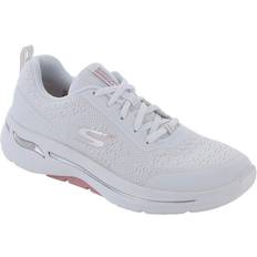 Skechers Blanco Zapatillas deportivas Skechers GO Walk Arch Fit - Uptown Summer en Blanco/Rosa Claro