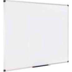 Whiteboards Bi-Office Magnetic Whiteboard with White Lacquered Steel 120x90cm