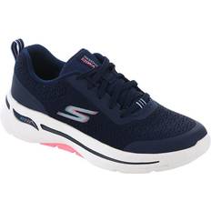 Foam Walking Shoes Skechers Performance Go Walk Arch Fit-Uptown Summer Women's Navy/Pink