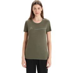 Icebreaker Överdelar Icebreaker Tech Lite II SS Tee Cadence Paths - Women