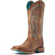 Brown - Women Riding Shoes Ariat Womens Frontier Tilly Boot Rodeo Tan