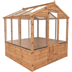 Mercia Garden Products Traditional Greenhouse 6x6ft Wood