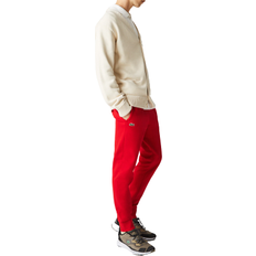 Hombre - Rojo Pantalones Lacoste Men's Sport Fleece Tennis Sweatpants - Red