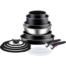 Tefal Cookware Sets Tefal Ingenio Essential Cookware Set with lid 14 Parts