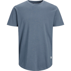 Jjeorganic Jack & Jones Noa Basic Long Fit T-shirt - Grisaille