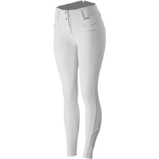 Polyamide - Women Pants B Vertigo Tiffany Silicone Full Seat Breeches - Bright White