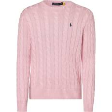 Polo Ralph Lauren Cable-Knit Cotton Sweater - Carmel Pink