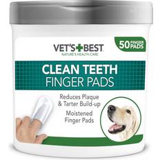Teeth clean Vets Best Clean Tandrensningspads 50stk