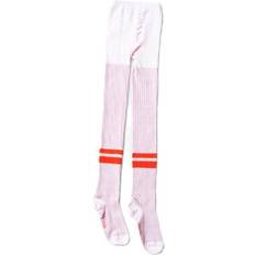 Red Trousers Molo Sporty Rib Tights - Pink