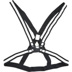 Endurance Træningsredskaber Endurance Elasticated Exercise Belt sal Black, Unisex, Udstyr, Træningsudstyr, Træning, Sort, ONESIZE