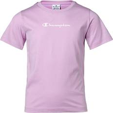 Champion Donna Top Champion Crewneck T-shirt Orchid Bouquet - Rosa