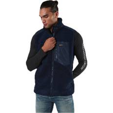 L Chalecos Acolchados Frontier Titus Pile Vest Blue Male Azul