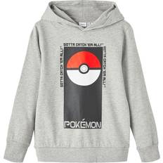 18-24M - Mädchen Hoodies Name It Grey Melange Jalte Pokemon Sweat Hoodie Noos 134/140 134/140