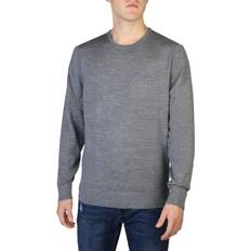 Calvin Klein Herr Tröjor Calvin Klein Merino Wool Jumper GREY