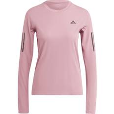 Klær adidas Performance Own The Run Long-sleeve Top Pink, Pink, Xl, Women