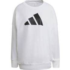 adidas Sportswear Three Bar Sweatshirt White