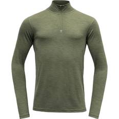 Vaellus - Vihreä Neuleet Devold Breeze Man Half Zip Neck - Lichen Melange