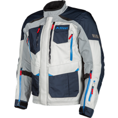 Klim Motorcycle Equipment Klim Carlsbad Gore-Tex Textile Jacket - Dark Blue/Light Grey/Grey