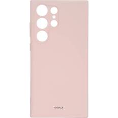 Samsung galaxy s23 silicone cover Onsala Collection Onsala Samsung Galaxy S23 Ultra Silicone cover pink